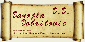 Danojla Dobrilović vizit kartica